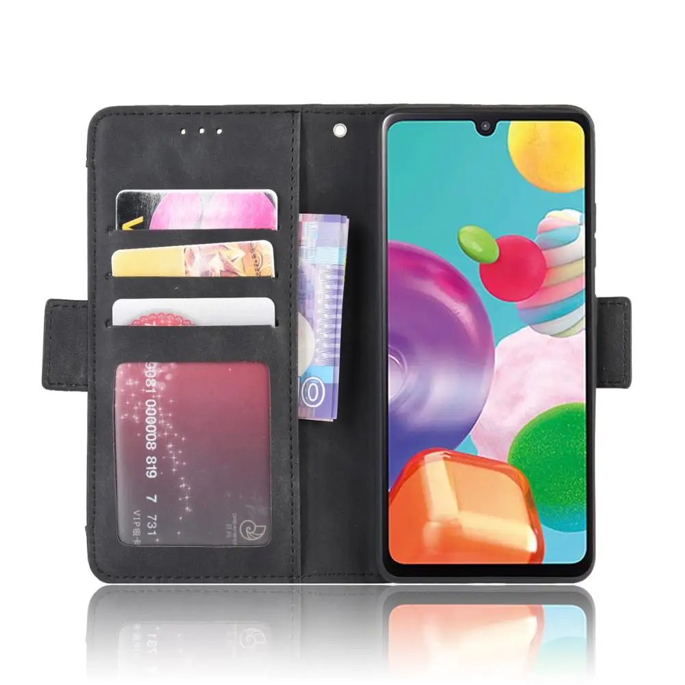 For Samsung Galaxy A41 GalaxyA41 A 41 SC-41A Japanese version Case Leather Wallet Leather Flip Multi-card slot Cover case