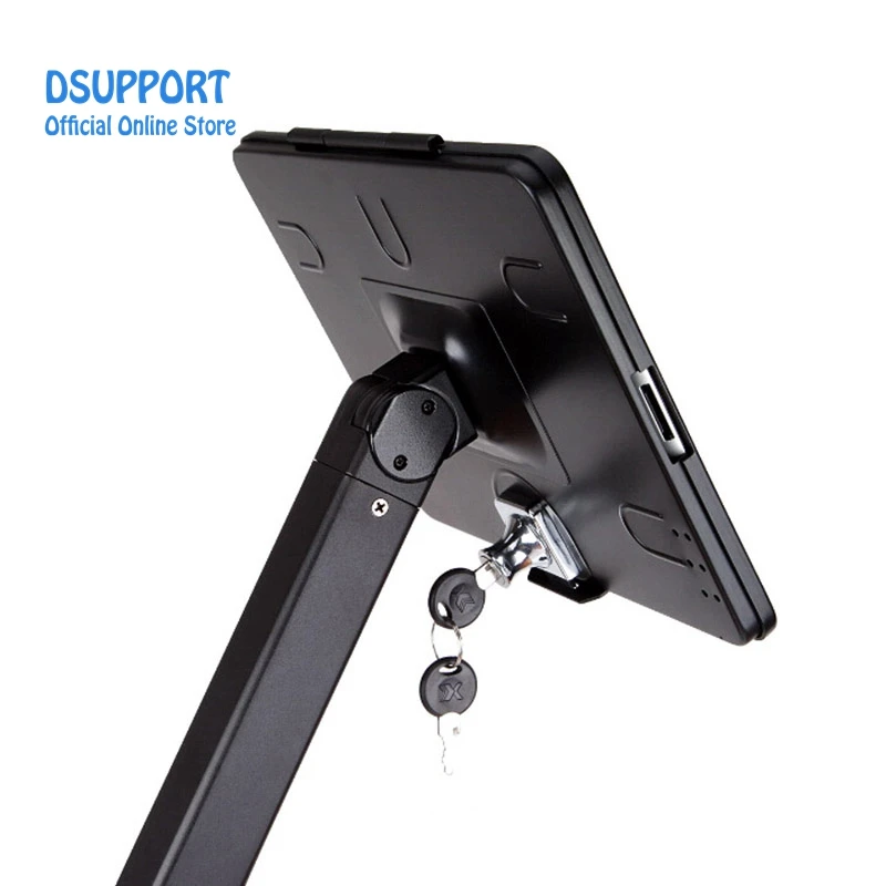 Apto para huawei 10.1 t5 anti-roubo suporte de chão tablet suporte com bloqueio