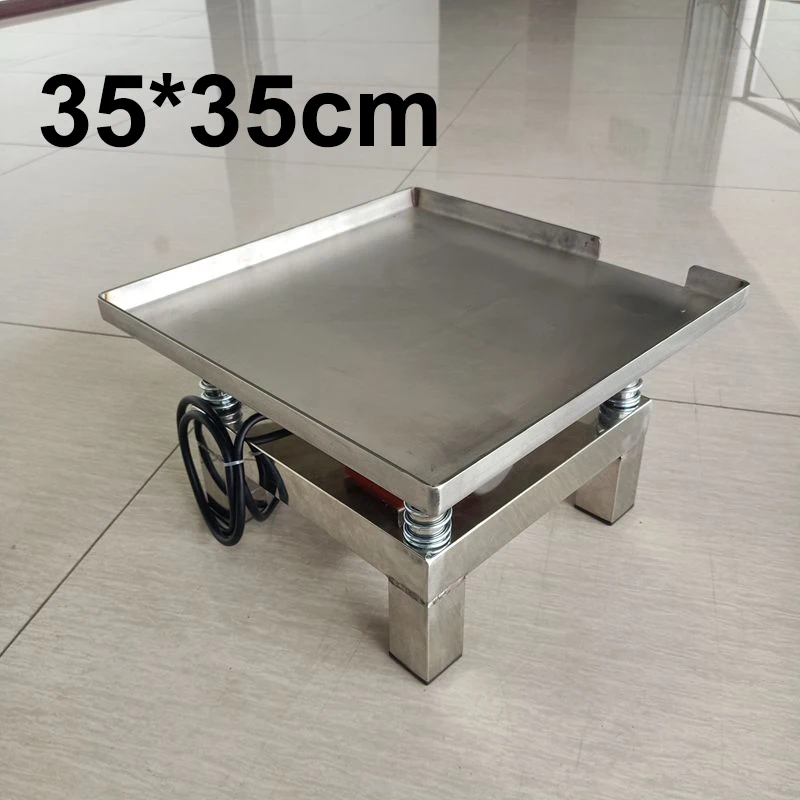 Concrete Vibrating Table Small Vibration Test Bench Test Block Vibration Platform Stainless Steel Mini Vibration Table 3000rpm