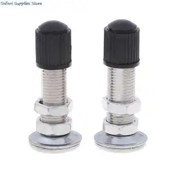 2Pcs/Set 38mm Bicycle Schrader Valve Ultralight Zinc Alloy For MTB Mountain Road Bike Bicycle Accessories