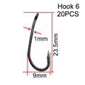 20PCS-SIZE 6