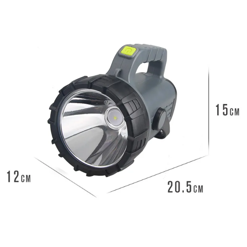 Linterna LED de largo alcance resistente al agua, reflector superbrillante de 5000LM, portátil, multifunción, linterna de xenón, iluminación exterior