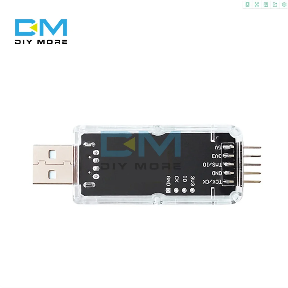 CMSIS DAP/DAPLink Emulator STM32 Debug Probe ARM Cortex-M MCU JTAG/SWD/CDC Serial Port/Drag and Drop Program Keil/MDK OpenOCD