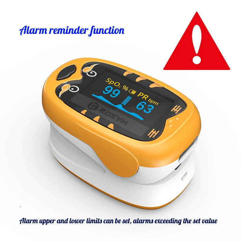 JYHealth Baby Finger Pulse Oximeter Pediatric Oximetro pediatrico De Dedo OLED Rechargeable Neonatal Children kids Pulsioximetro