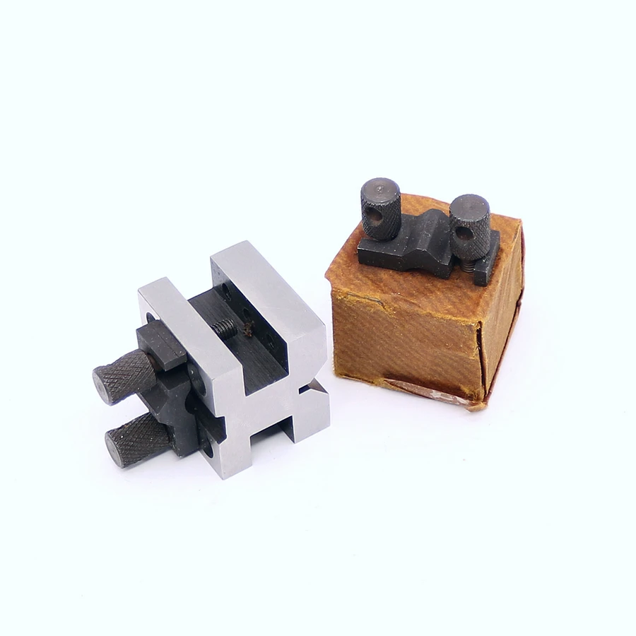 2Pcs 60x60x50mm V-blocks Clamping Set Centering Clamping Tools for The Machine