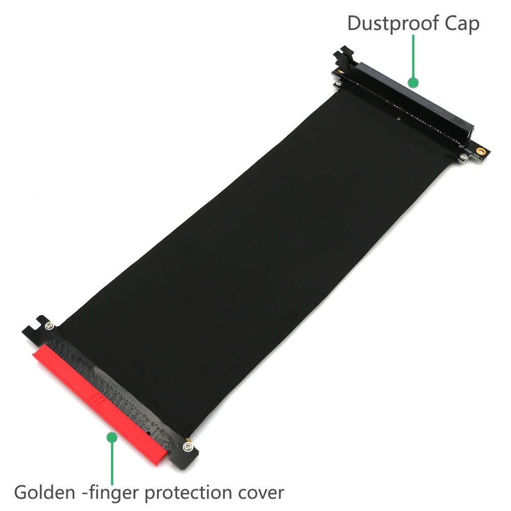 PCI Express-بطاقة رسومات الكمبيوتر ، 29 سنتيمتر ، مرنة ، 16 × 3.0 ، مهايئ تمديد بطاقة GPU ، تصميم جديد