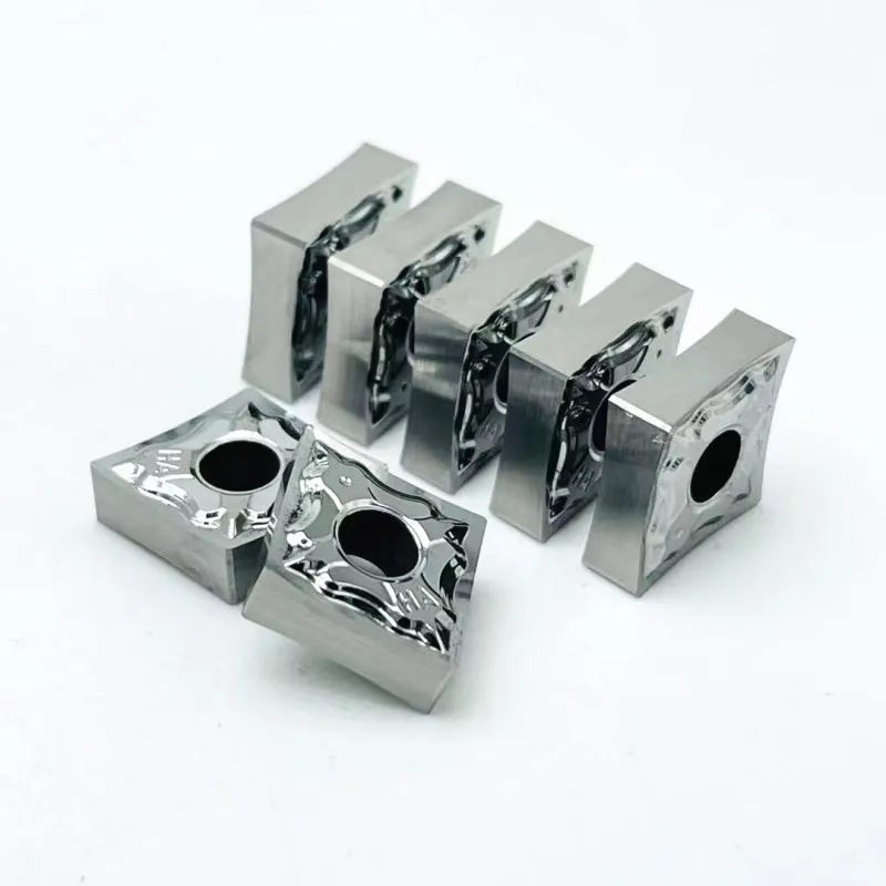 Herramienta de torneado de aluminio CNMG120404 CNMG120408 HA H01, herramienta de torneado de aluminio de alto brillo 100%, alta calidad CNMG 120408, cobre, aluminio, madera
