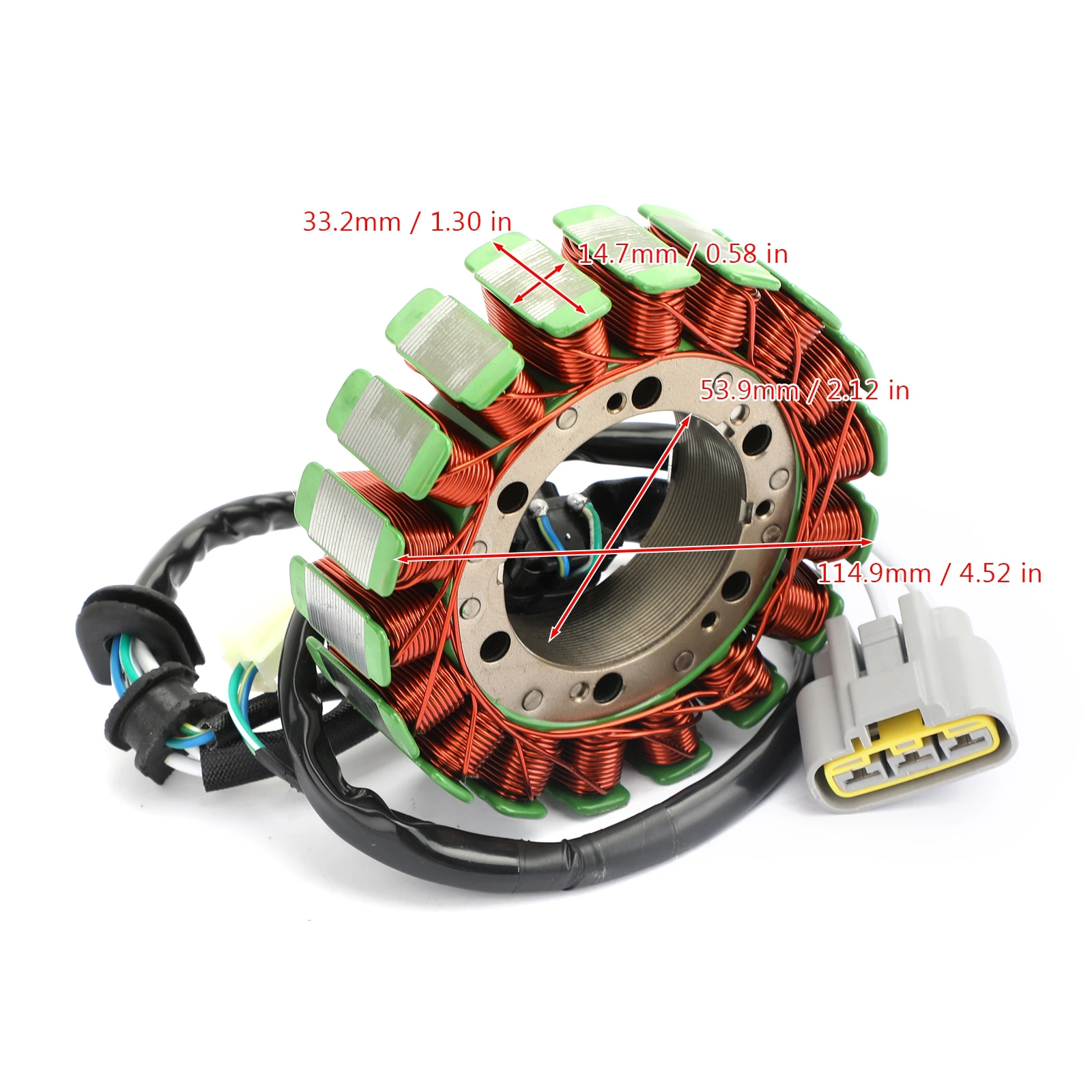 Artudatech Alternator Magneto Stator for Yamaha TDM900 2002 2003 2004 TDM 900 / ABS 2005 2006 2007 2008 2009 2010 Accessories
