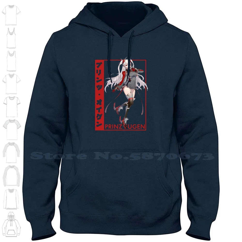 Azur Lane-Prinz Eugen Hoodies Sweatshirt For Men Women Azur Lane Azur Lane Essex Azur Lane Manga Azur Lane Prinz Azur Lane