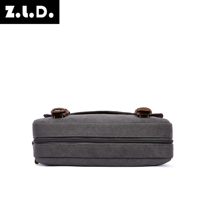 Imagem -04 - Bolsa Masculina de Lona Bolsa Mensageiro Vintage de Marca Bolsa de Ombro Casual de Viagem para Laptop Bolsa Crossbody para Homens