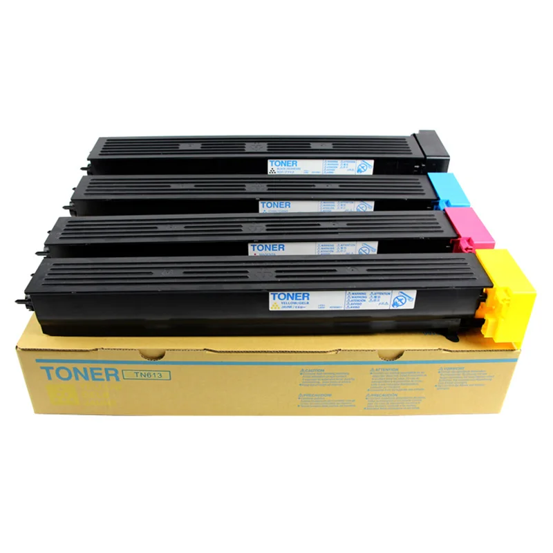 

4pcs K690g CMY460g Compatible Toner Cartridge TN613 for Konica Minolta Bizhub C452 C552 C652 C652DS C 452 552 652 CARTRIDGE