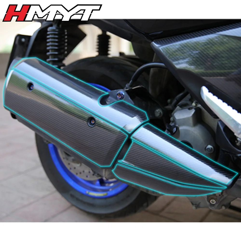 Applicable to Yamaha xmax300 modified Sticker Car Sticker protective film anti abrasion carbon fiber sticker