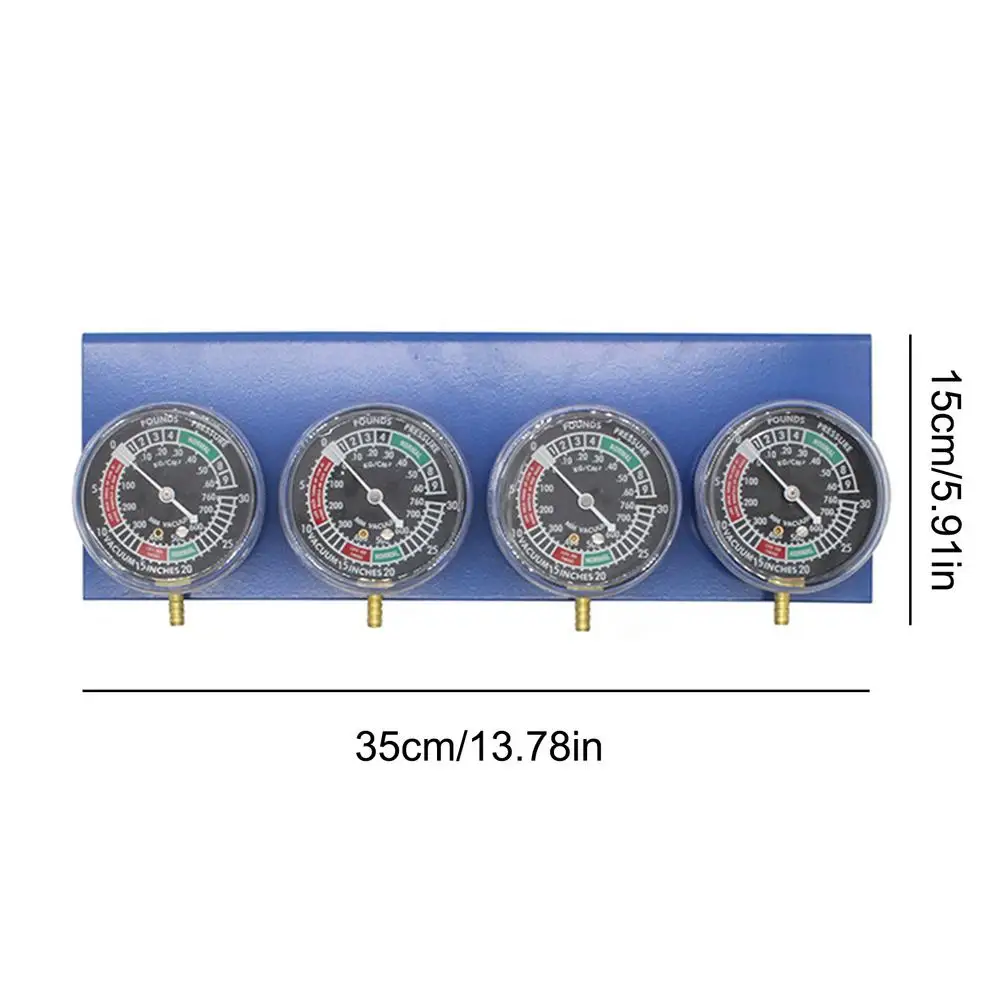 Motocicleta medidor de vácuo balanceador carburador sincronizador ferramenta para a motocicleta 4 cilindro sincronização calibres kit carb ferramenta sincronização acesso