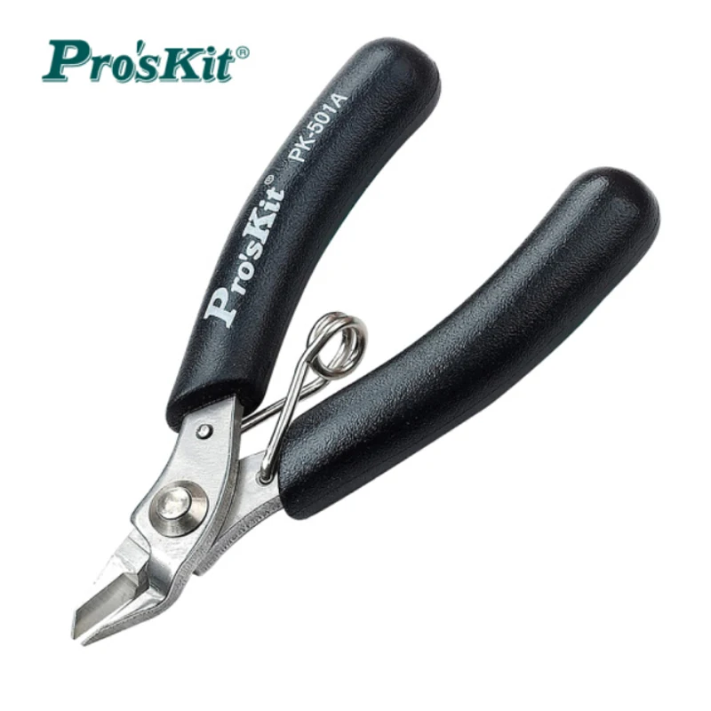 NEW Proskit Mini Electrical Stainless Steel Wire Cable Cutters Diagonal Cutting Pliers For Electrician Wire Cutting Side Snips