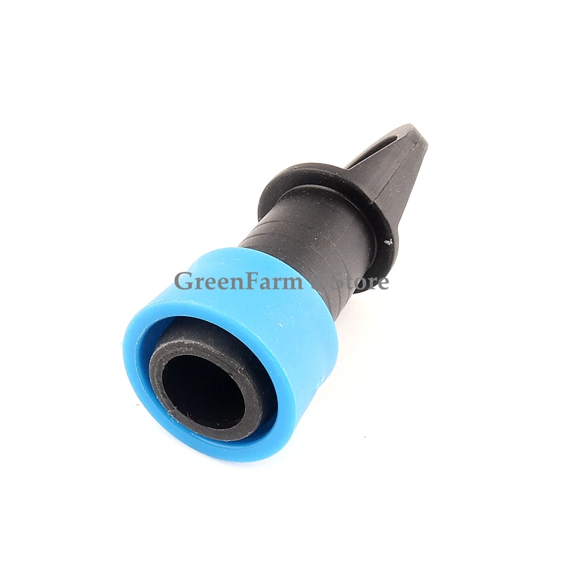 

2~50pcs 16mm Micro Irrigation Drip Connector End Plug Soaker Greenhouse Watering Patch Tape Hose End Cap Blue Color Joints