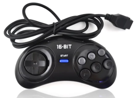 For SEGA Genesis Game controller for 16 bit handle controller 6 Button Gamepad for SEGA MD Game Accessories