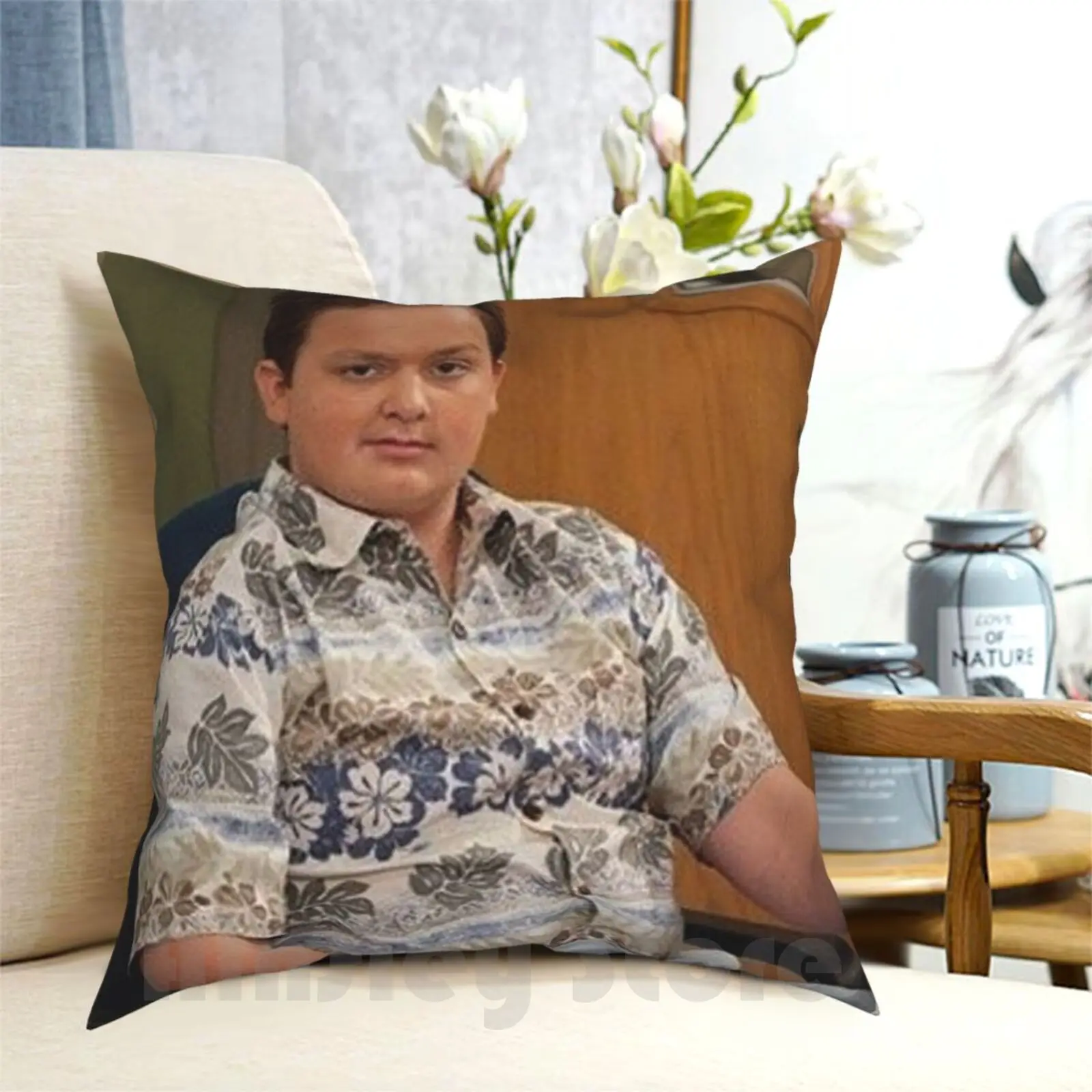 Gibby From Icarly Pillow Case Printed Home Soft DIY Pillow cover Gibby Icarly Meme Funny