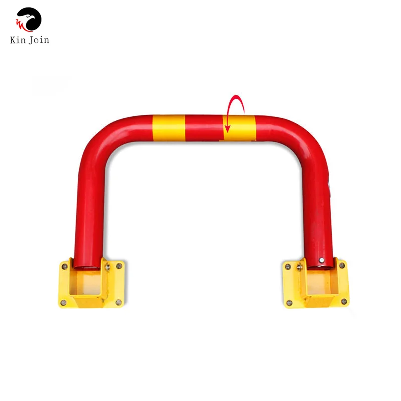 KinJoin Anti-collision Block Locking Steel Pipe Parking Lock Thick Gantry Car Garage Kst Occupancy PMachine Parking Barrier Lock