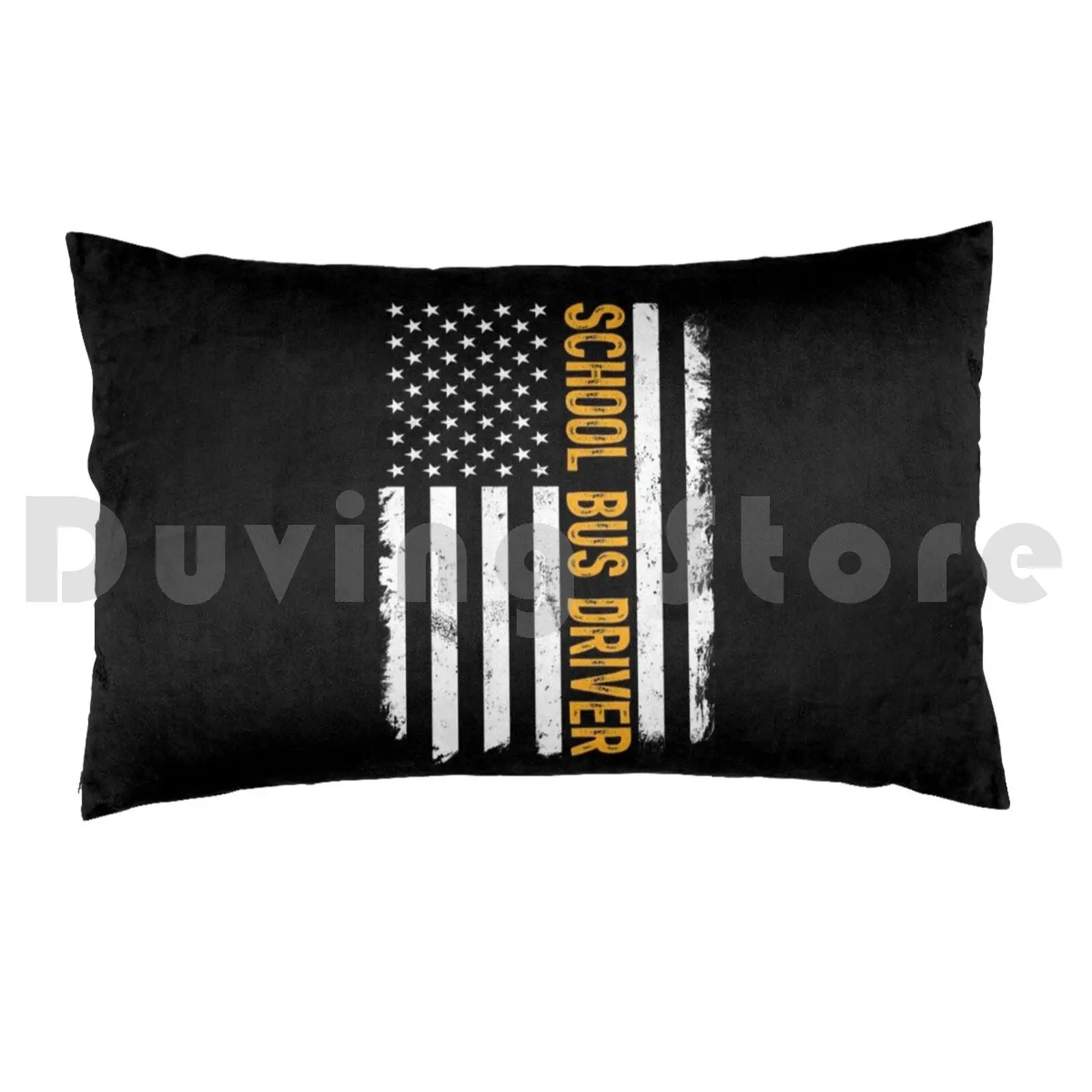 School Bus Driver Job Pillow Case Printed 35x50 School Bus Driver School Bus Drivers School Bus Drivers Job