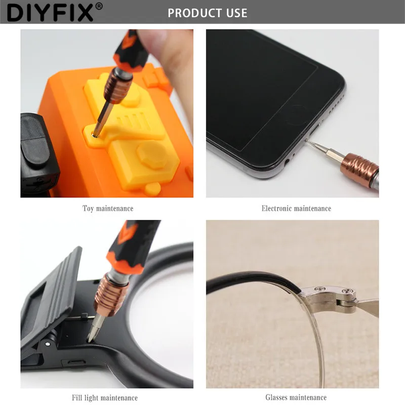 ครัวเรือนบิตไขควงชุดสำหรับโทรศัพท์มือถือแท็บเล็ตคอมพิวเตอร์ Disassembly RepairTool