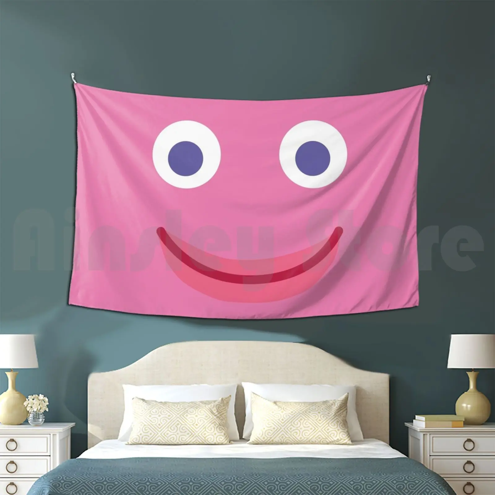 Loco Roco Priffy Tapestry Living Room Bedroom Loco Roco Game Game Character Game Reference Priffy Locoroco Priffy