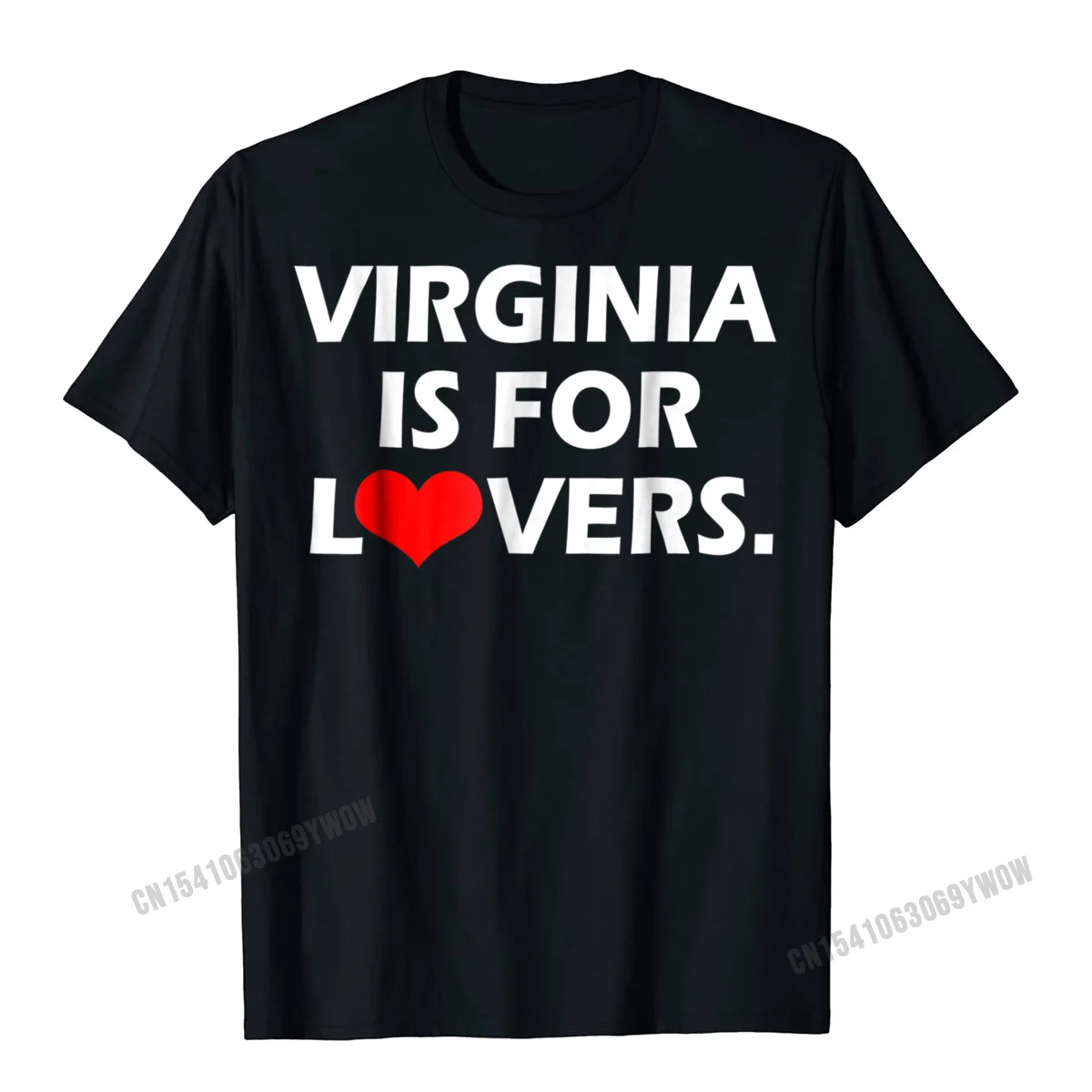 Virginia Is For The Lovers Shirt Funny Cool T-Shirt Men Latest Custom T Shirt Cotton Tops T Shirt For Men Normal