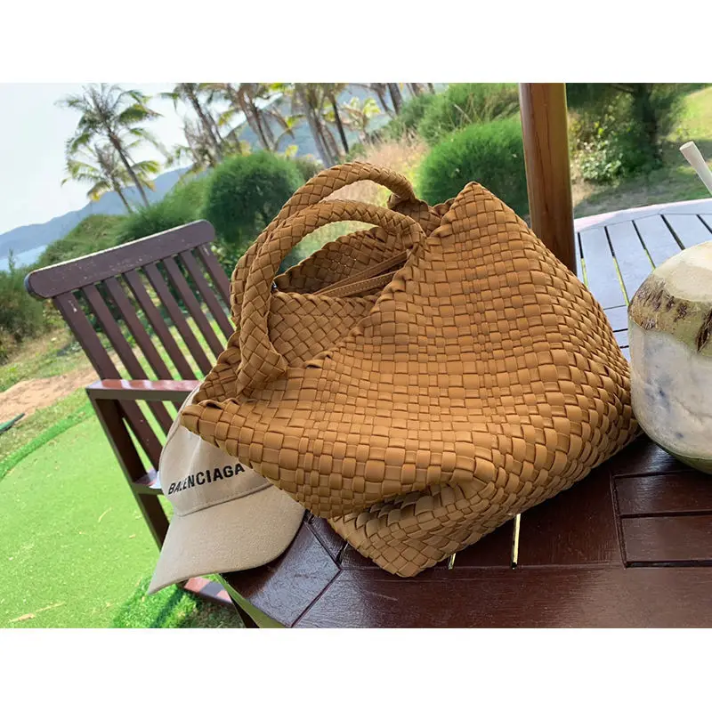 cesta tecida balde bolsa crossbody handbagsfor mulheres 2023 verao nova praia ocasional bolsa bolsa de ombro femea bolsas de viagem tote pequeno 01