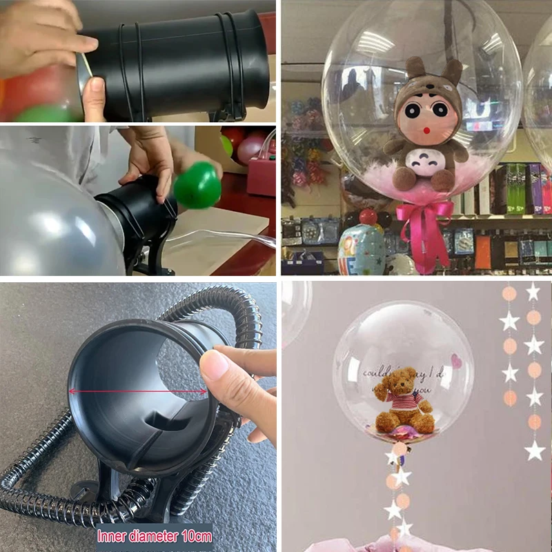 Ball Stopper Balloon Expander Balloon Filling Tool Balloon Filler Expander Balloons Stuffer Wedding Ballon Accessories