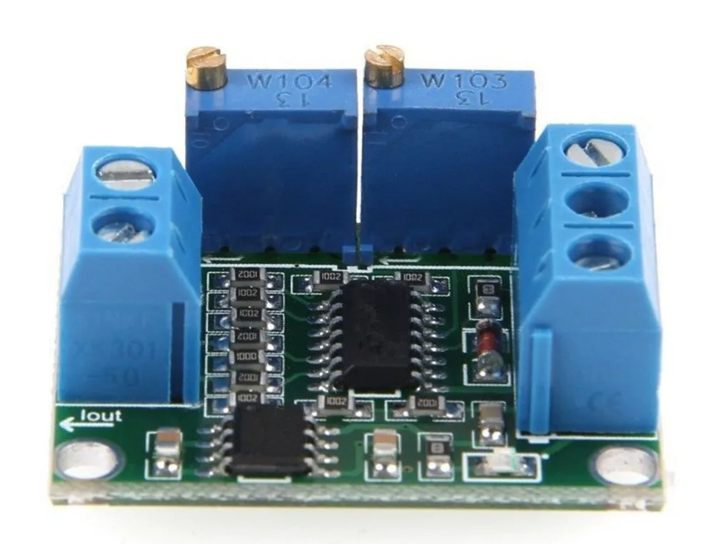 Current to Voltage Module Signal Conversion and Conditioning 4~20mA to 0~5V 3.3V 10V 15V Transmitter