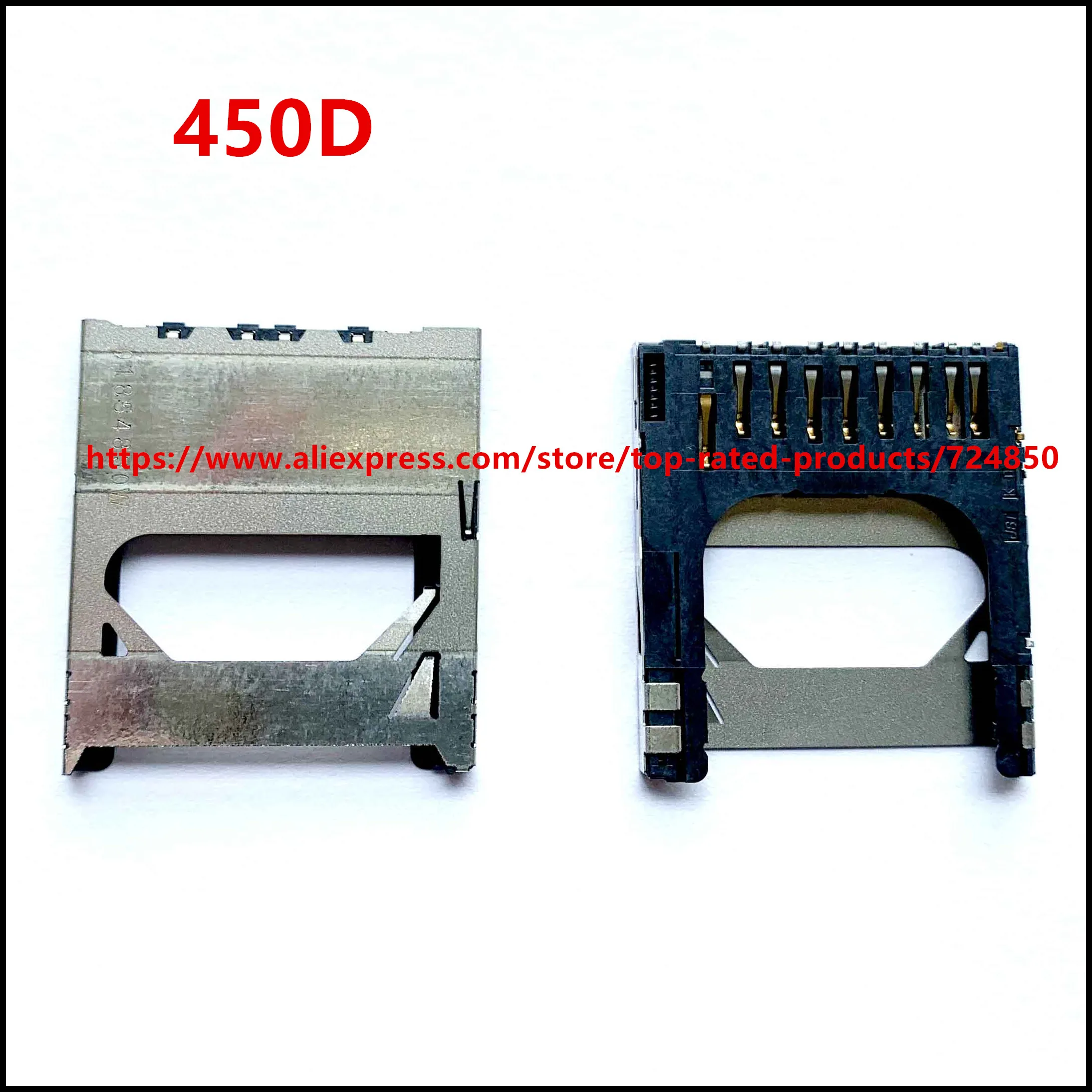 

For Canon EOS REBE XS T1i T2i T3i 1100D G12 SD Memory Card Guide Slot Assembly