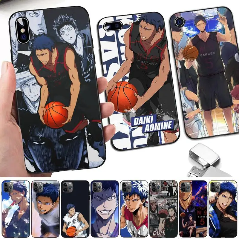 Kuroko No Basket Anime Aomine Daiki  Phone Case for iphone 13 11 12 pro XS MAX 8 7 6 6S Plus X 5S SE 2020 XR case