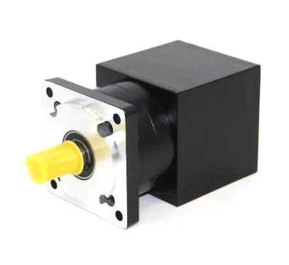 90 Degree 86mm Planetary Reducer Right Angle for Stepper Servo Motor Speed Ratio 64:1 96:1 100:1 120:1 125:1 150:1 216:1