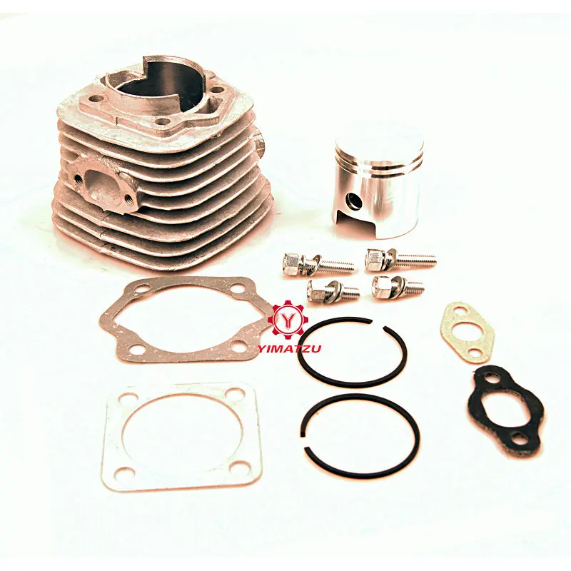 2 Stroke 47MM 80CC Engine Cylinder Kit for Mini Bike Bicycle Engine 1E47