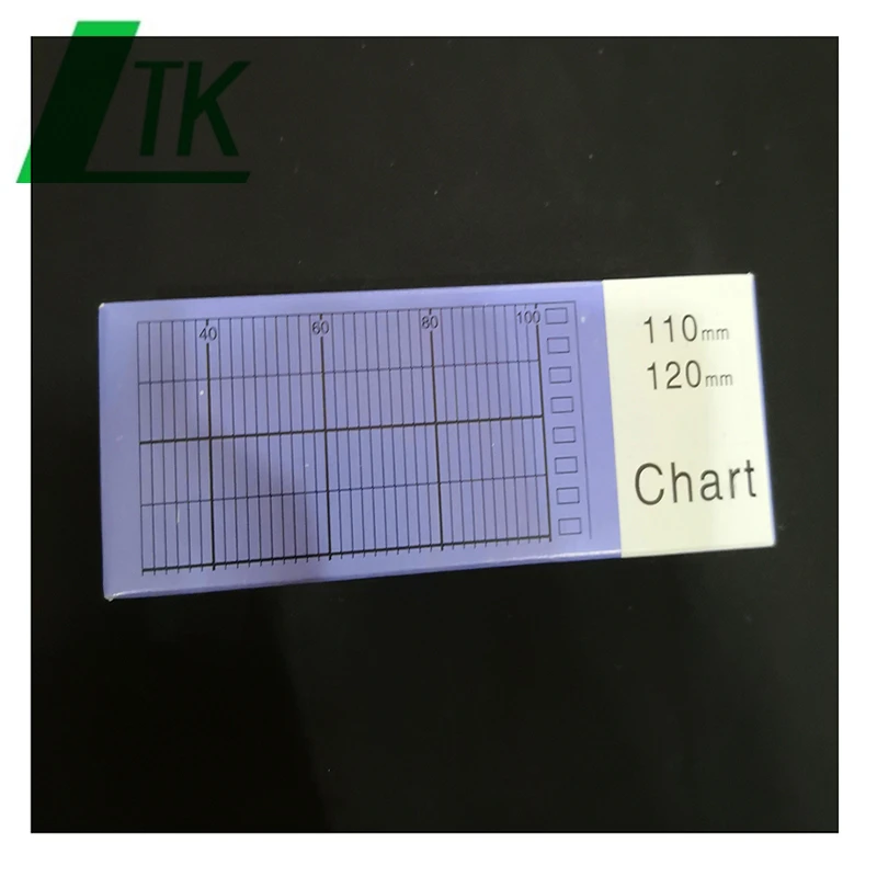 

Chart paper GD200190 for CHESSELL/EUROTHERM 120mm*16M Z-FOLD recording paper