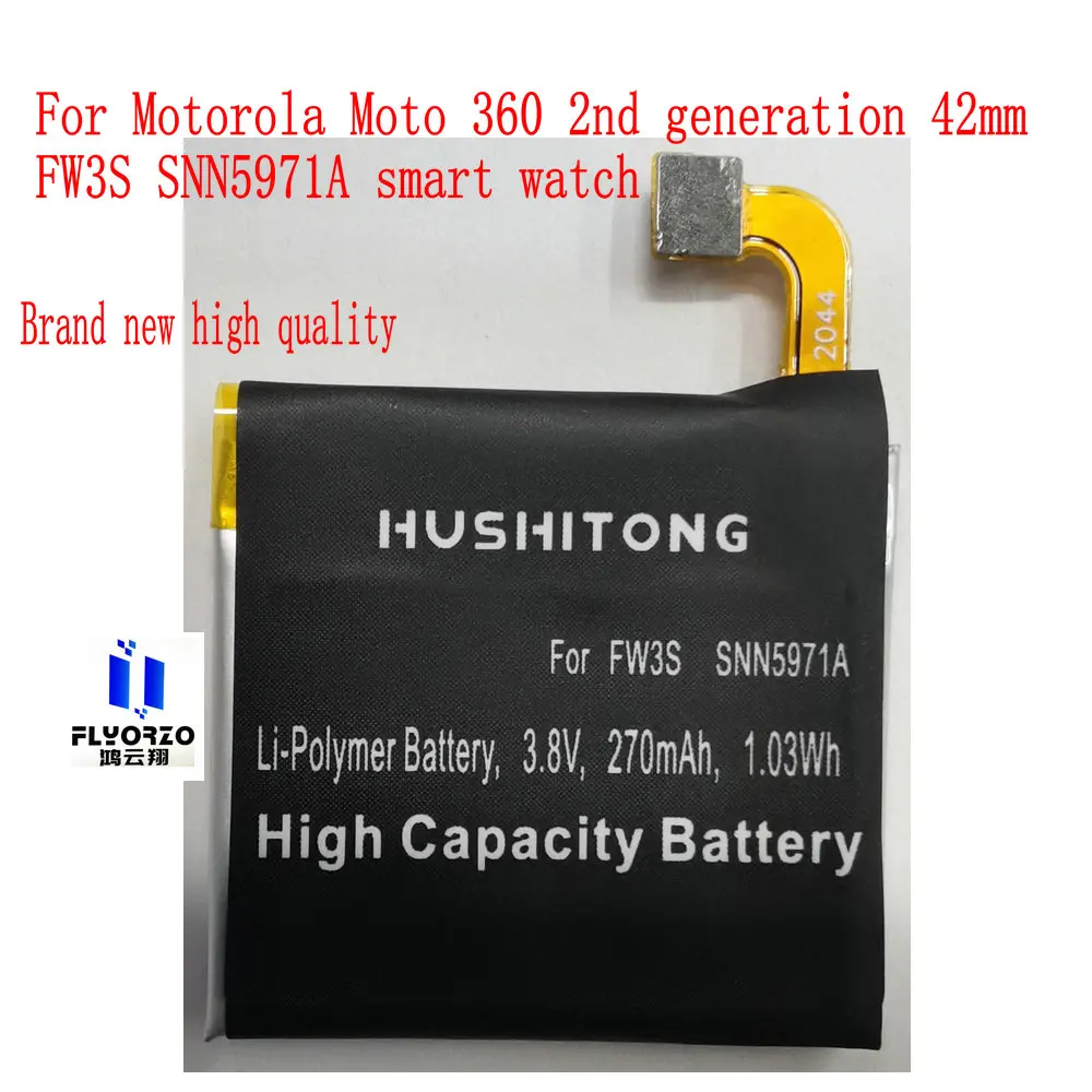 

New High Quality SNN5971A battery For Motorola Moto 360 2nd generation 42mm FW3S SNN5971A smart watch