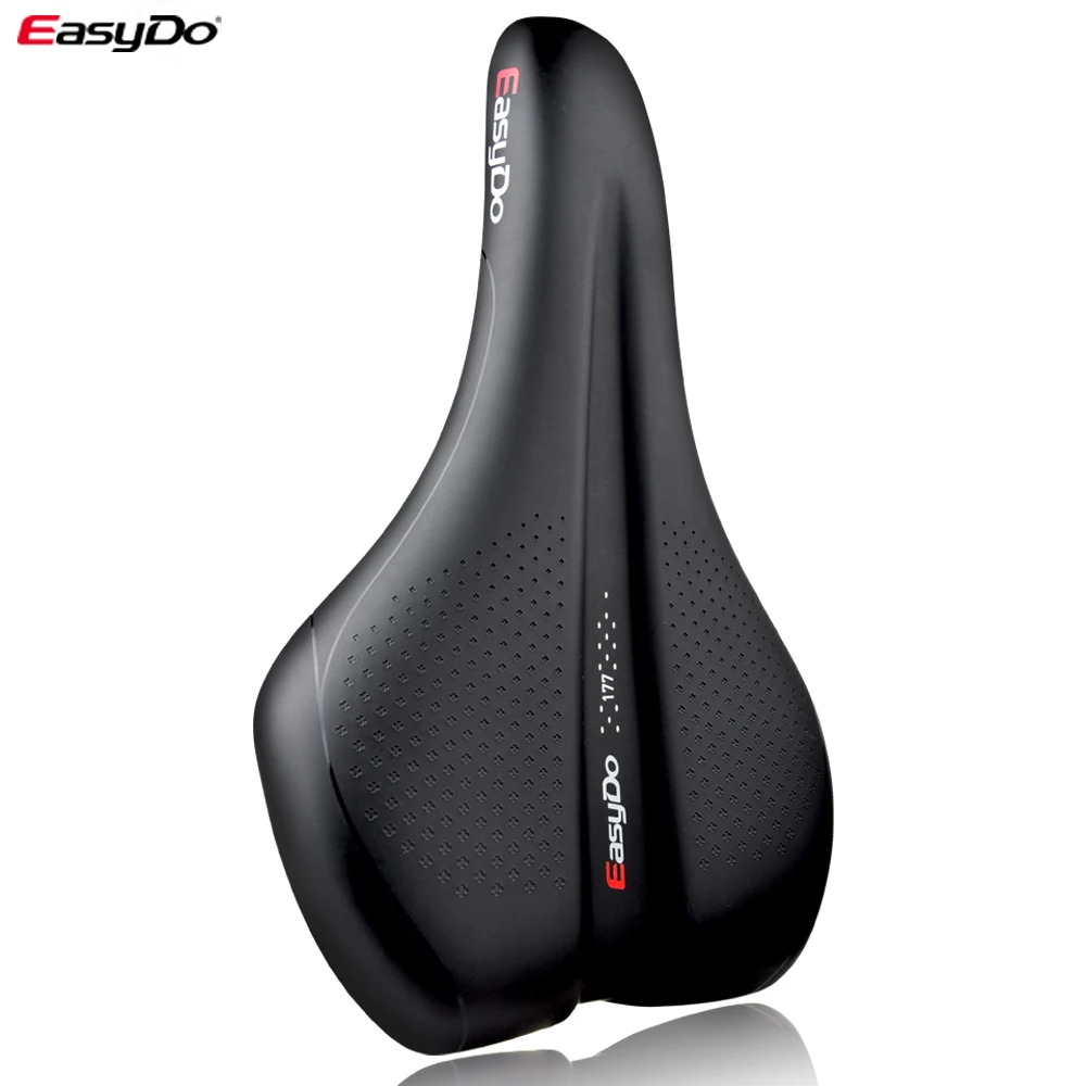 Easydo Bicycle Cycling Soft Saddle Shock Absorbing MTB Road Bike  Racing Saddles Rainproof Lightweight Breathable Seat Cushion