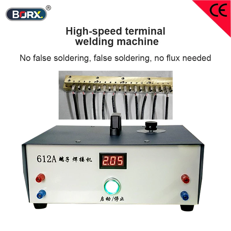 High speed terminal welding machine with fixture AC DC USB AV earphone plugs welding machines