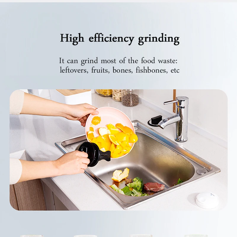 Schredder haushalt kommerziellen drahtlose schalter küche lebensmittel abfall stick knochen prozessor waschbecken küche abfall grinder