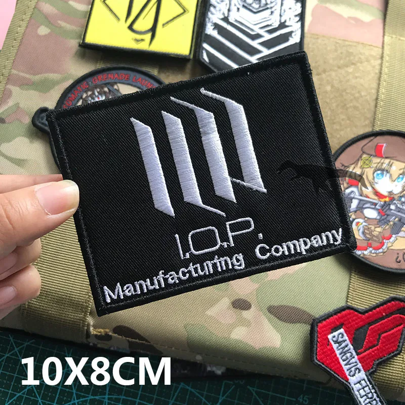 Girls Frontline Morale Badge Badge 404 Squad Armband Backpack Badge PasteTactical Sticker Patches For Clothing