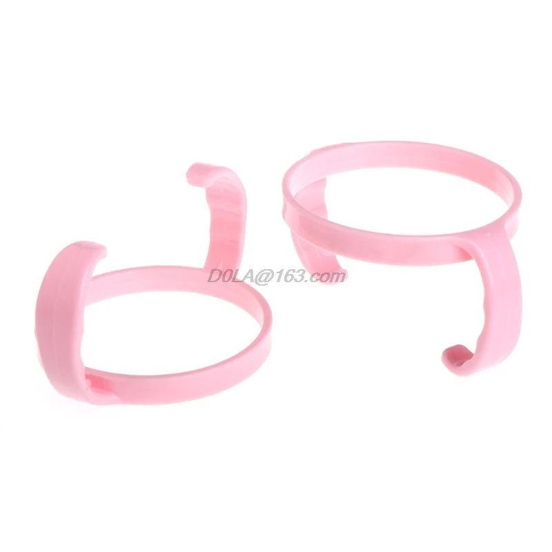 New Style 2pcs Baby Feeding Bottle Trainer Easy Grip Plastic Handles Holder for Comotomo Baby Feeding Bottle Accessories