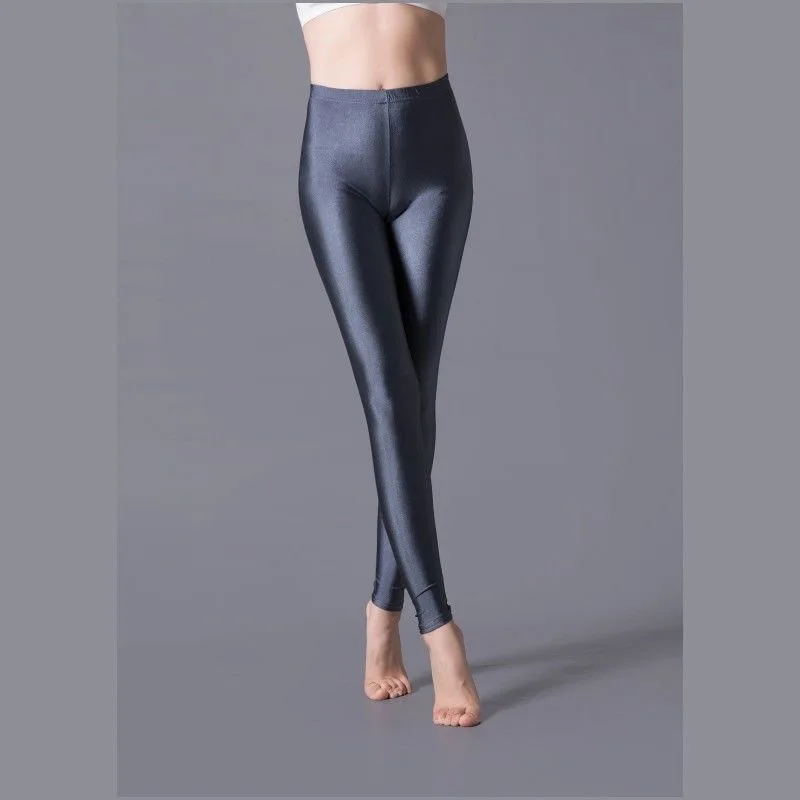 2021 New Spring Solid Candy Neon Leggings for Women High Stretched Female Legging Pants Girls Clothing Leggins Fashion