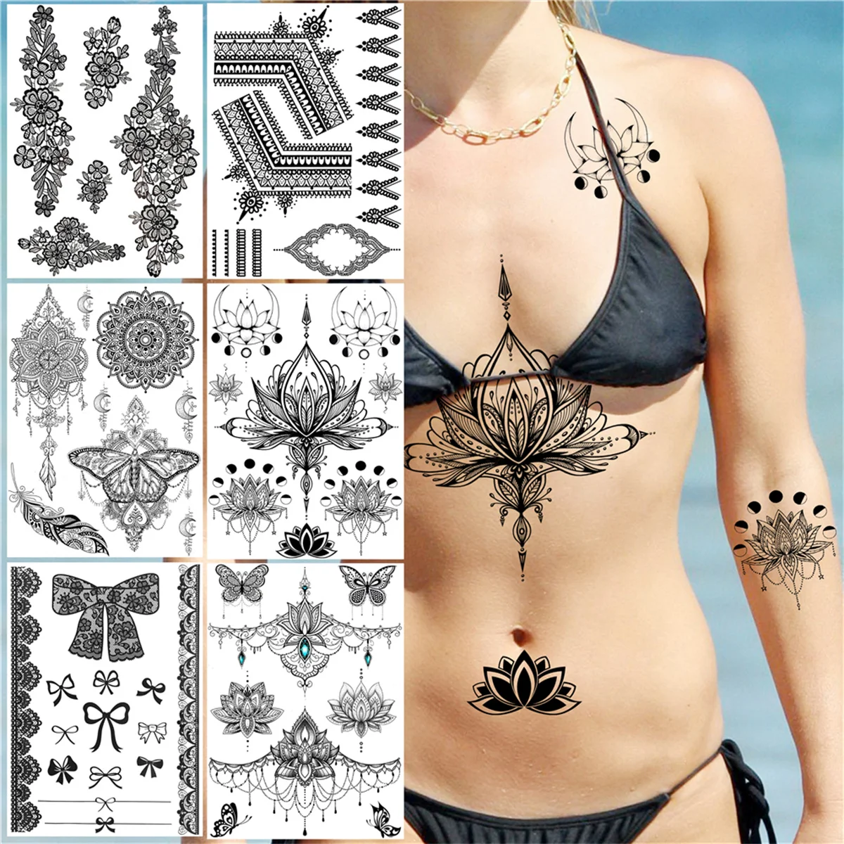 Die besten temporären Tattoos: Inked-Designs für Frauen und Mädchen