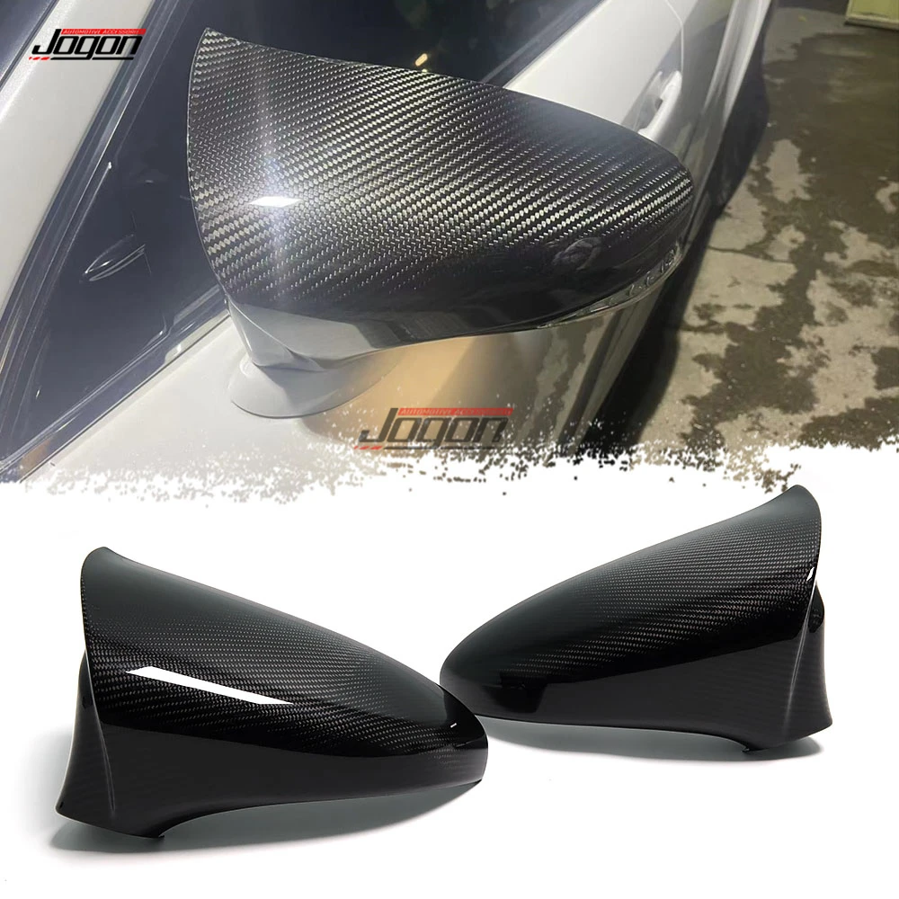 Carbon Fiber Rear View Mirror Cap Side Mirror Shell Cover Trim For LEXUS RC F Sport GS IS ES 2013-2018 IS250 ES300h GS250 CT200