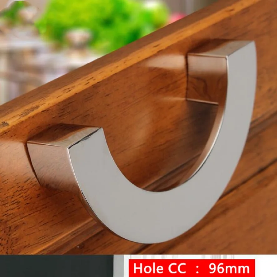 Hole CC 96mm Furniture Handle Semicircular Style