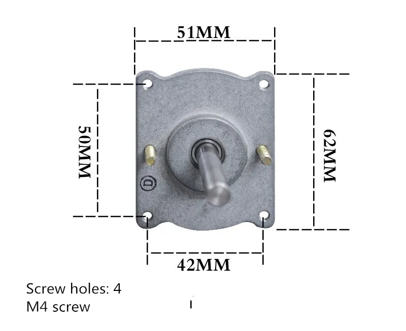 220V 3000 rpm with fan adjustable speed and silent dual bearing DC permanent magnet motor (motor + governor)