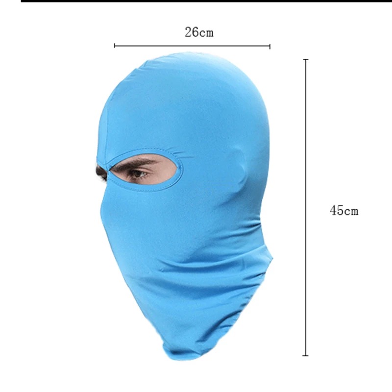 Maschera antipolvere per moto equitazione all'aperto copricapo a doppio foro cappello antivento maschera per copricapo da equitazione all'aperto