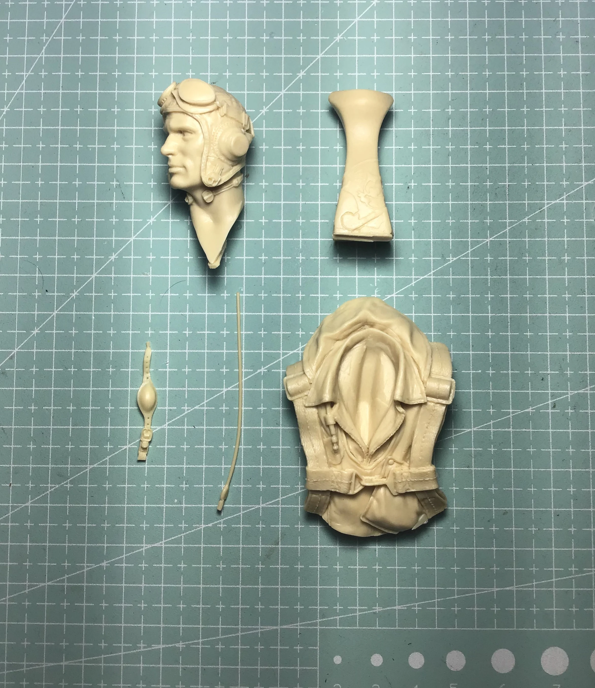 1/10 Resin Model Bust GK ， Unassembled and unpainted kit