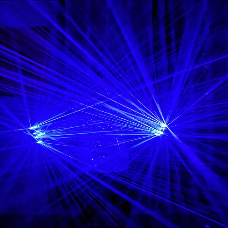 

BV9 Club show stage dance costumes blue laser light dj gloves 4pcs laser heads luminous beams 40pcs laser rays dj gloves disco