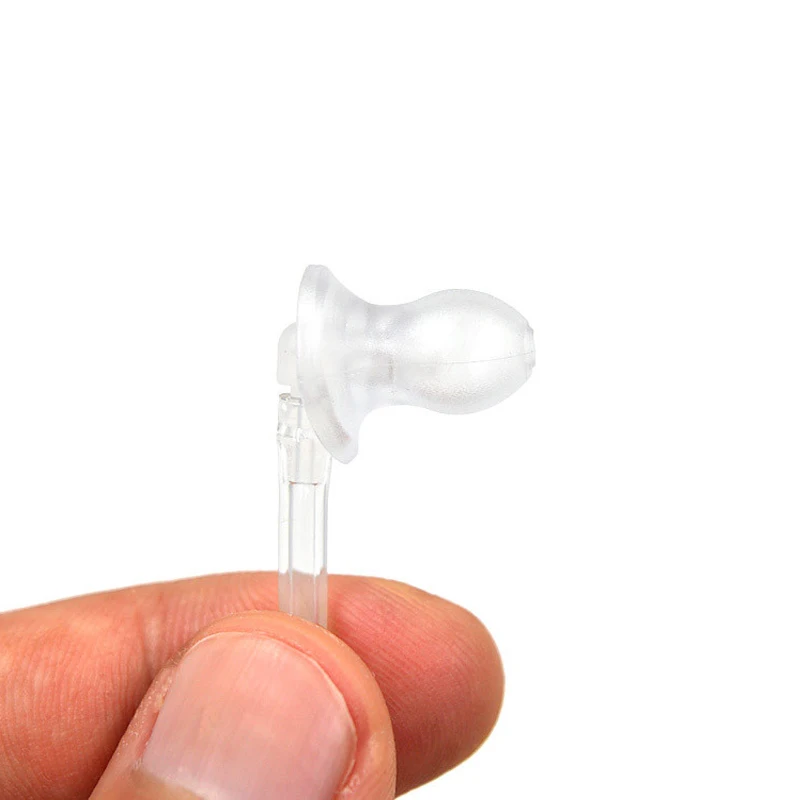 Walkie Talkie Silicone Clear Earbud Tip for Kenwood Baofeng Surveillance Earpiece, UV-5R