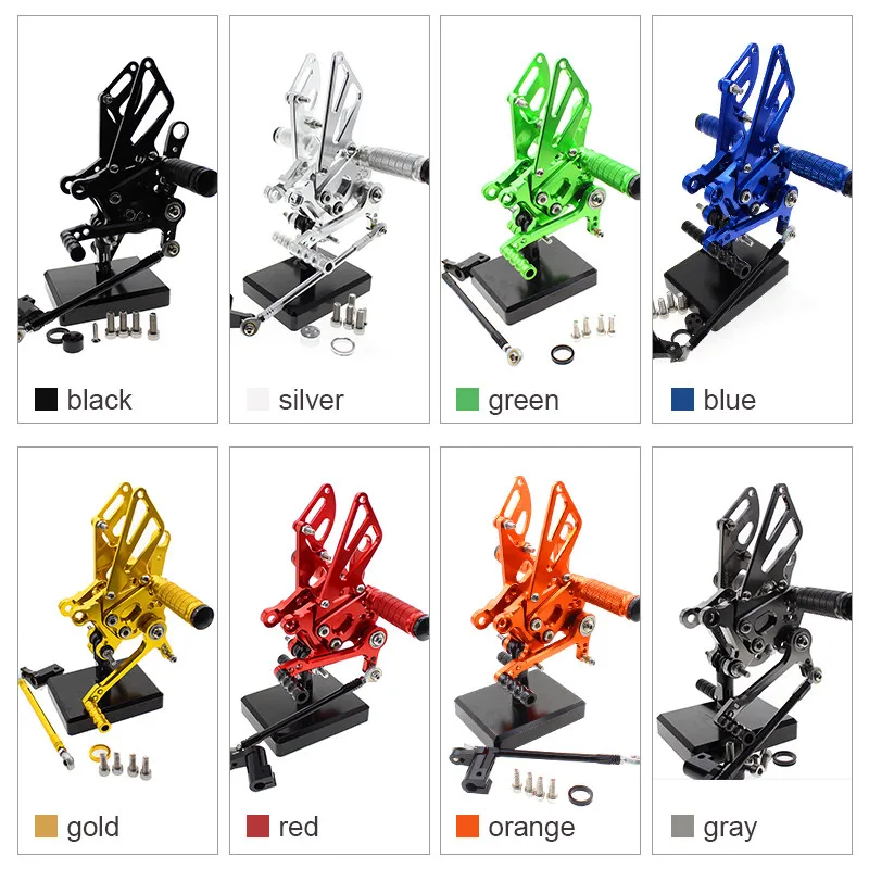 For Aprilia RSV4 RSV4RF /RSV4 1000 R / Factory 2009-2016 2015 Adjustable Motorcycle Foot Peg Pedal Footrest Rearsets Gear Shift